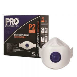 PRO Dust Mask Flat Fold P2 + Valve