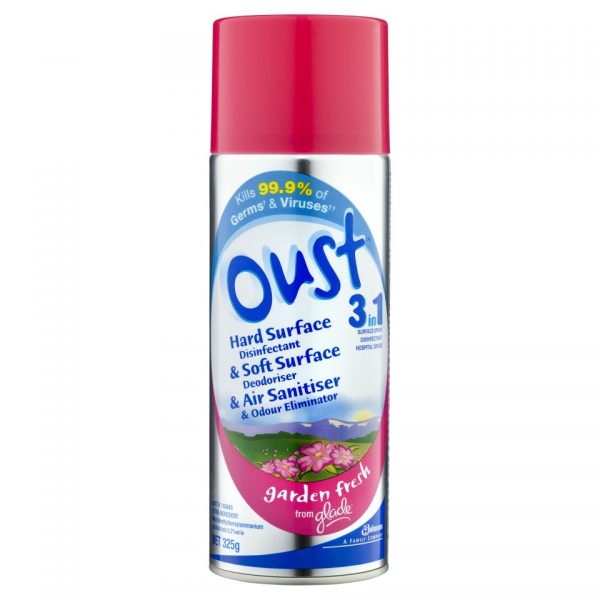 Oust 3-In-1 Spray Garden Fresh 325g