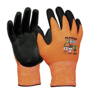 RAZOR X550 Cut proof level 5 gloves (nitrile)