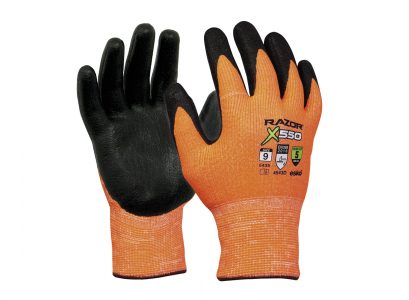 Razor X550 Cut proof level 5 Gloves (Nitrile) * Clearance * Size 10 only