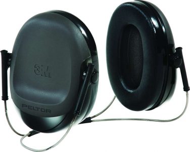 Black Neckband Format Earmuffs Welding H505B 3M