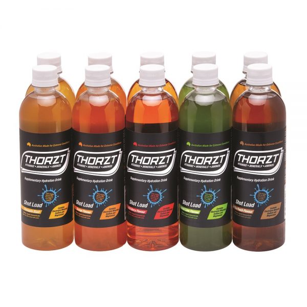 Thorzt Liquid Concentrate 10 x 600ml Bottles Mixed Flavours
