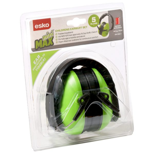 Child Earmuffs to combat hearing loss