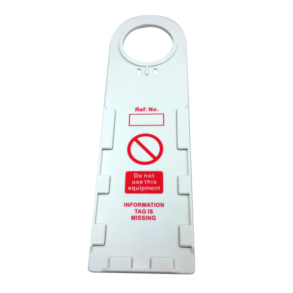 IN2SAFE Scaffold Tag Holder - 90x310mm