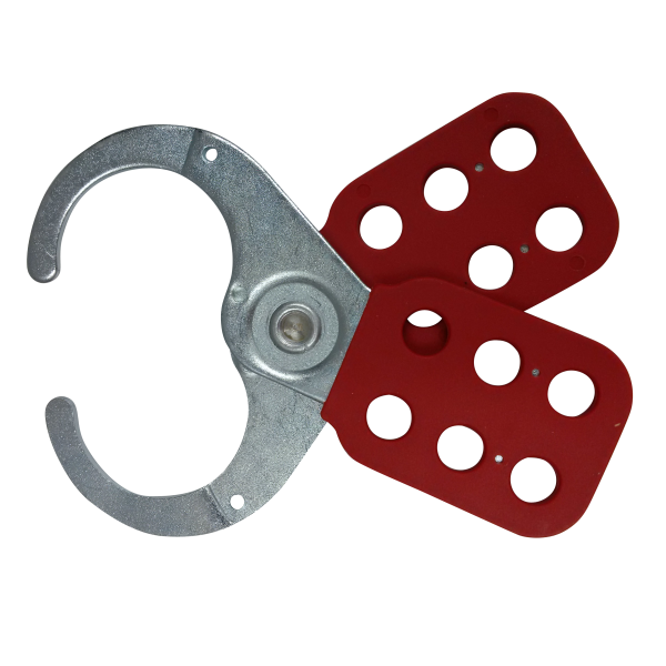 IN2SAFE Steel Lockout Hasp - 6 Locks - 38mm