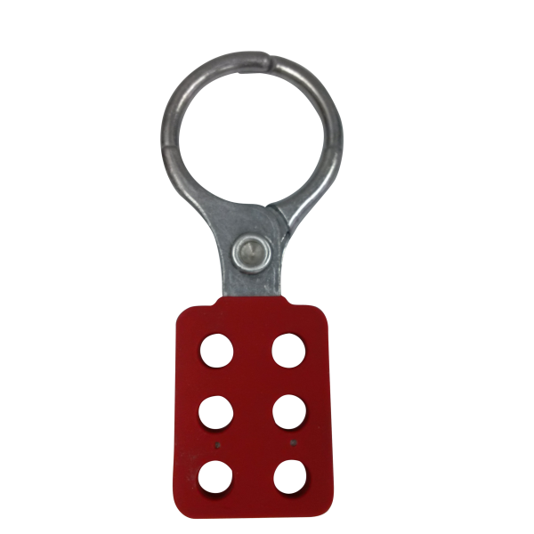 IN2SAFE Aluminium Lockout Hasp - 6 Locks - 38mm