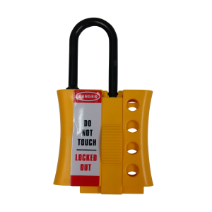 IN2SAFE Nylon Lockout Hasp – 4 Locks – 3mm Shackle