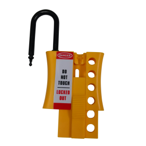 IN2SAFE Nylon Lockout Hasp – 4 Locks – 6mm Shackle