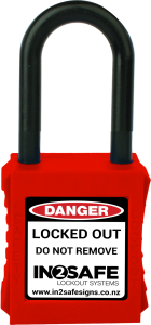 IN2SAFE Lockout Padlock – Std Nylon – Keyed Alike