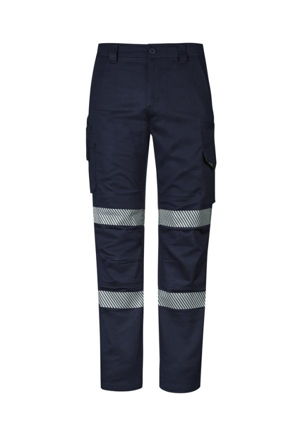 Syzmik Rugged Cooling Stretch Pant Men's Taped Navy - Image 2