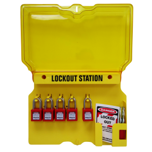 IN2SAFE Lockout Station Only – Can Hold 5-10 Locks