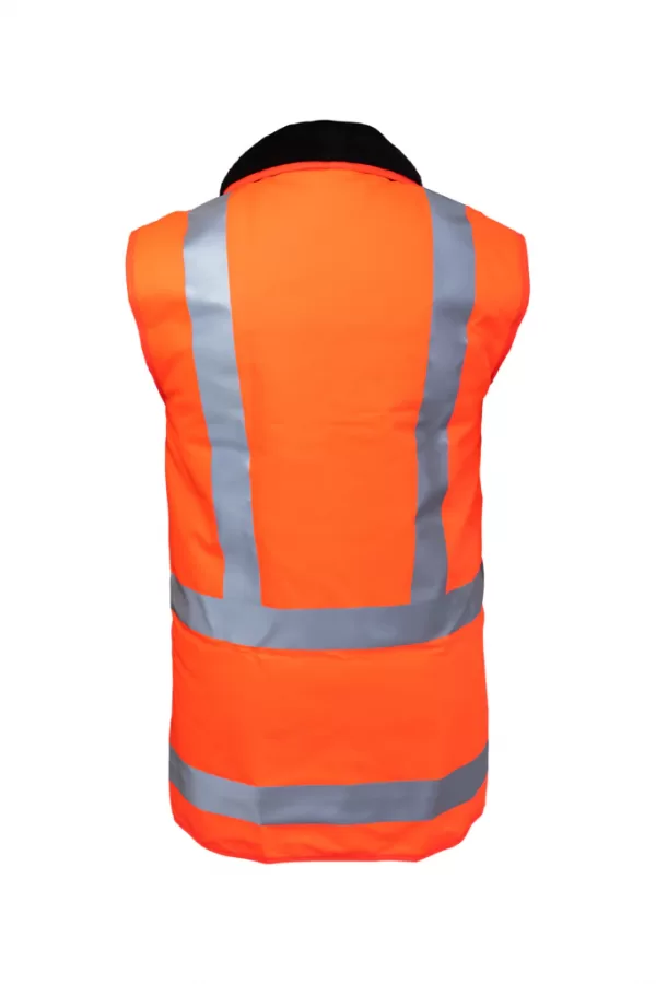 Kaiwaka Tufflex Short Sleeve TFH774 Vest - Orange or Yellow - Image 3