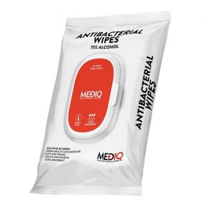75% Alcohol Large Wipes(80) in Dispenser packets