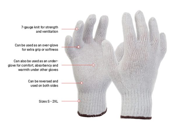 Polycotton Glove