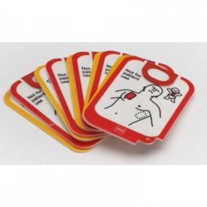 Lifepak CR2 Defibrillator Training Electrode Set (Includes 5 Packs of Pads