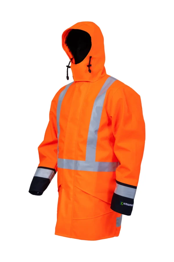 Kaiwaka Stormforce Jacket TTMC - Hi Vis Orange, STFC770 - Image 2