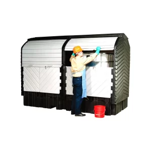 Controlco Roll Top Double IBC Outdoor Containment  01-1080