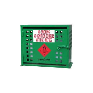 Chemshed 2x9kg Gas Cylinder Store 04-1119