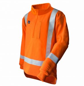 Fleece Arcshield FR Orange TTMC 22Cal 100% Cotton