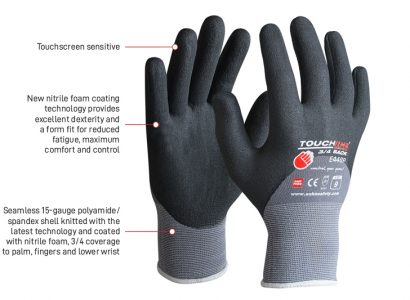 Esko Touchline Touchscreen Sensitive 3/4 Back Glove