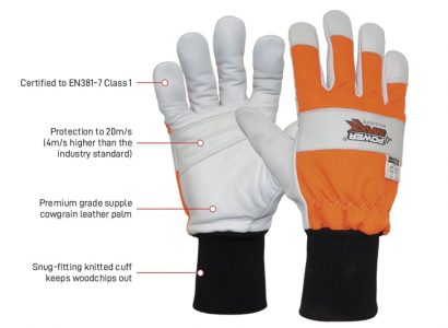 Esko Powermaxx Ballistic Chainsaw Protection Glove – E730