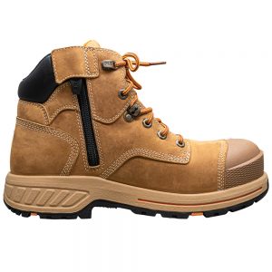 Men’s Timberland PRO® Helix HD Zip Sided Wheat Work Boots US Sizing