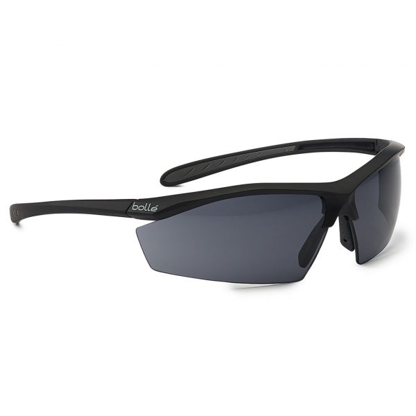 Bolle Sentinel Glasses Tactical Ballistic BSSI Smoke Lens - Black Temples