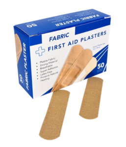 Fabric Plasters Skin Coloured 72mmx19mm Box(50)