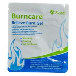 Burncare Relieve Burn Gel Sterile Dressing 20x45cm