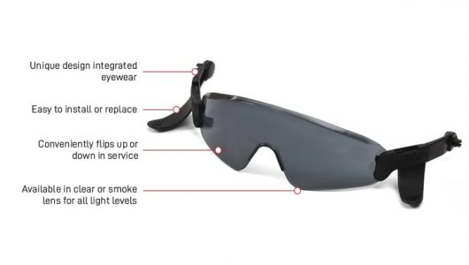 Esko Nexus S589 Eyeshield Smoke Grey