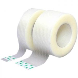 Clear Easy Tear Perforated Hypoallergenic Tape 2.5cm x 9.1mtr Roll