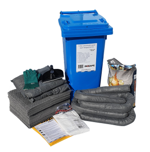 IN2SAFE Universal 120L Mobile Spill Kit (Wheelie Bin)