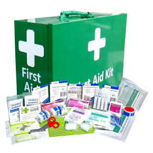 Industrial 1-50 First Aid Kit Metal Box Wall Mountable