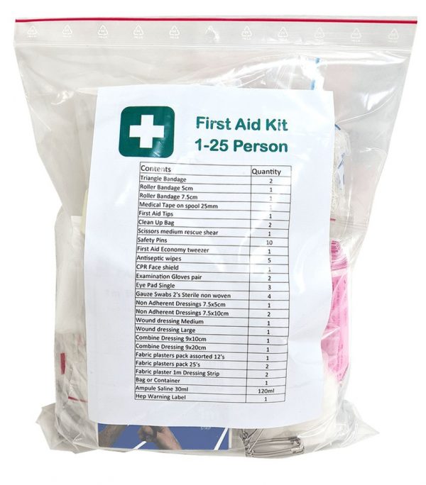 Refill for First Aid Kit 1-50 Person