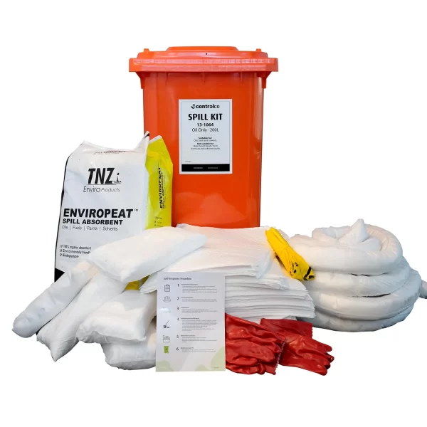 Controlco Economy 200L Mobile Spill Kit - Oil Only