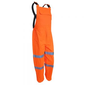 Bibs Trousers FR Essentials Full Orange PU Coated 801178 S-8XL