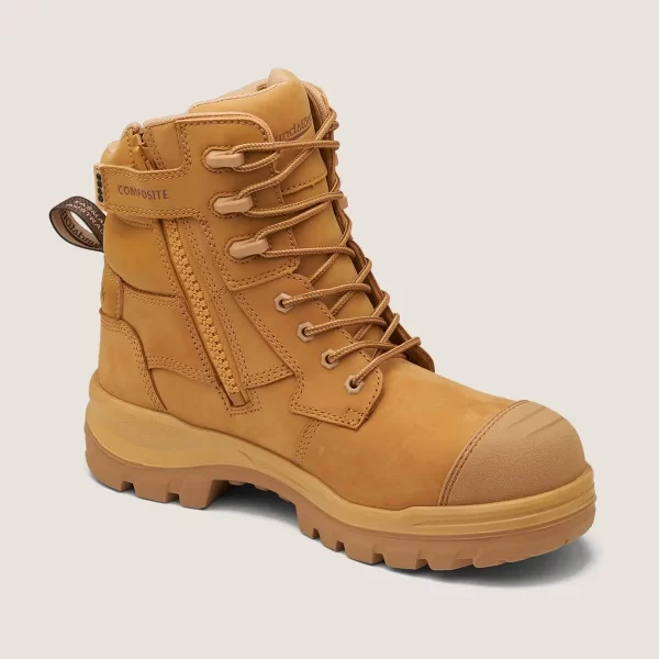 Blundstone Rotoflex 8560 Zip Sided Wheat Boots - Image 2