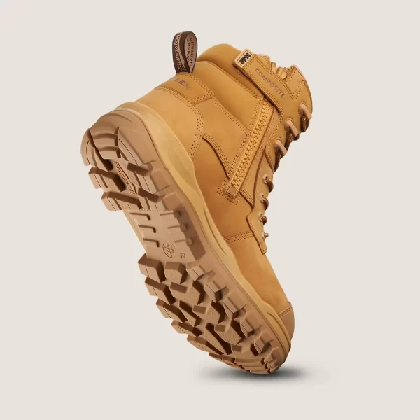 Blundstone Rotoflex 8560 Zip Sided Wheat Boots - Image 3