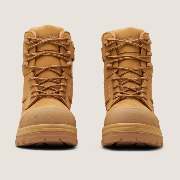 Blundstone Rotoflex 8560 Zip Sided Wheat Boots - Image 4