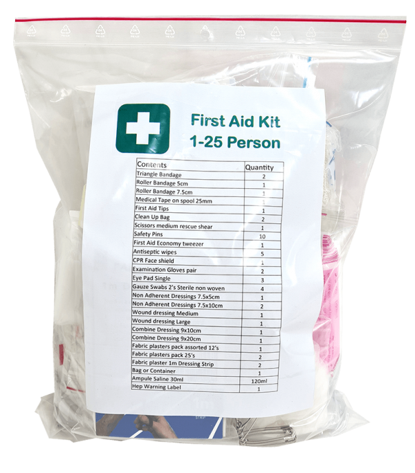 First Aid Kit Refill1-25 Person Work Place