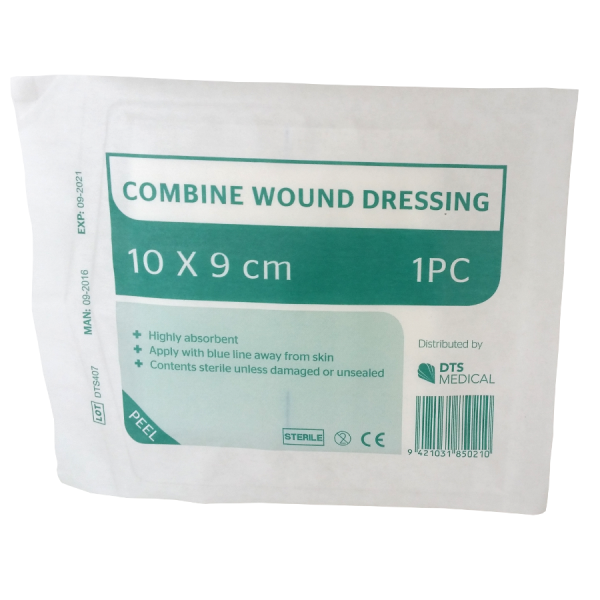 Combine Wound Dressing 9cm x 10cm