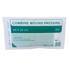 Combine Wound Dressing 20cm x 20cm