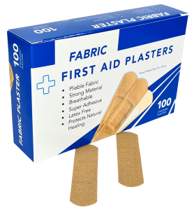 Fabric Plasters Skin Coloured 72mmx19mm 100’s