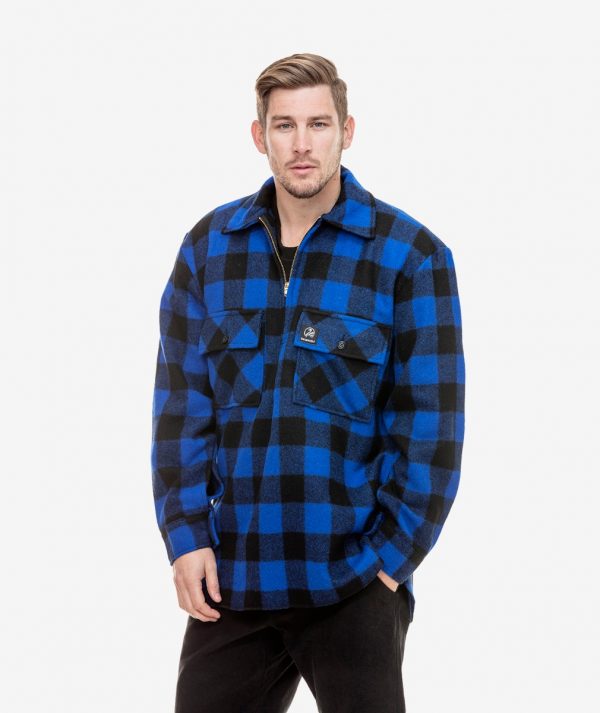 Swanndri Ranger 1/4 Zip Bushshirt Men's - Image 3