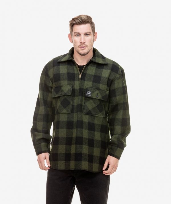 Swanndri Ranger 1/4 Zip Bushshirt Men's - Image 5