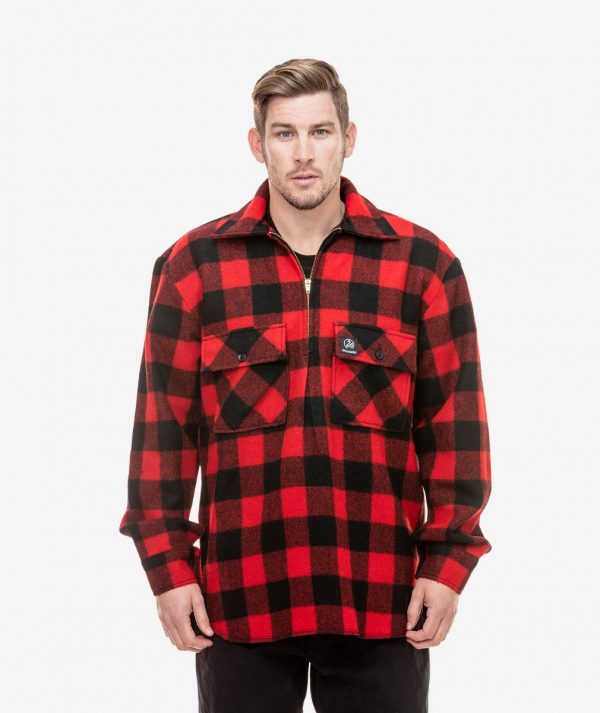 Swanndri Ranger 1/4 Zip Bushshirt Men's - Image 6