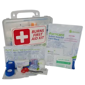 First Aid Burns kit STORE OR WALL MOUNT