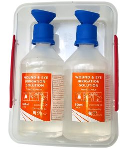 Eye Wash Station 500ml x 2 Compact