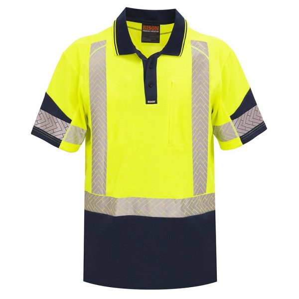 Bison Polo Cotton Backed Day/Night Quick-Dry - Image 3