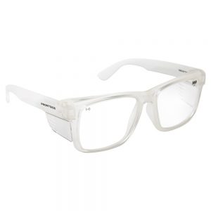 PRO Frontside Safety Glasses Clear Lens, Clear Frame